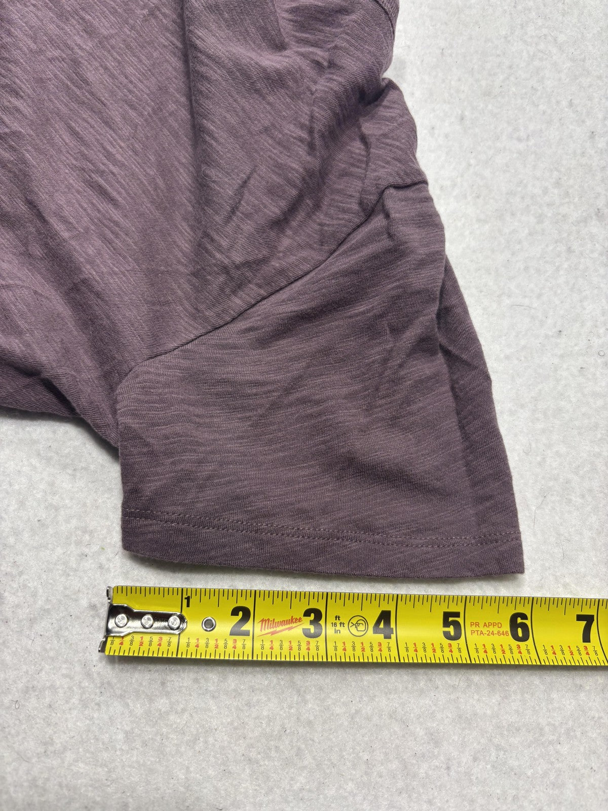 Old Navy Everywear Shirt Womens Small Purple Crew Neck Short Sleeve Tee Casual