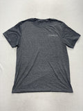Magellan Outdoors Shirt Mens Large Gray American Flag Dog Patriotic Graphic Tee