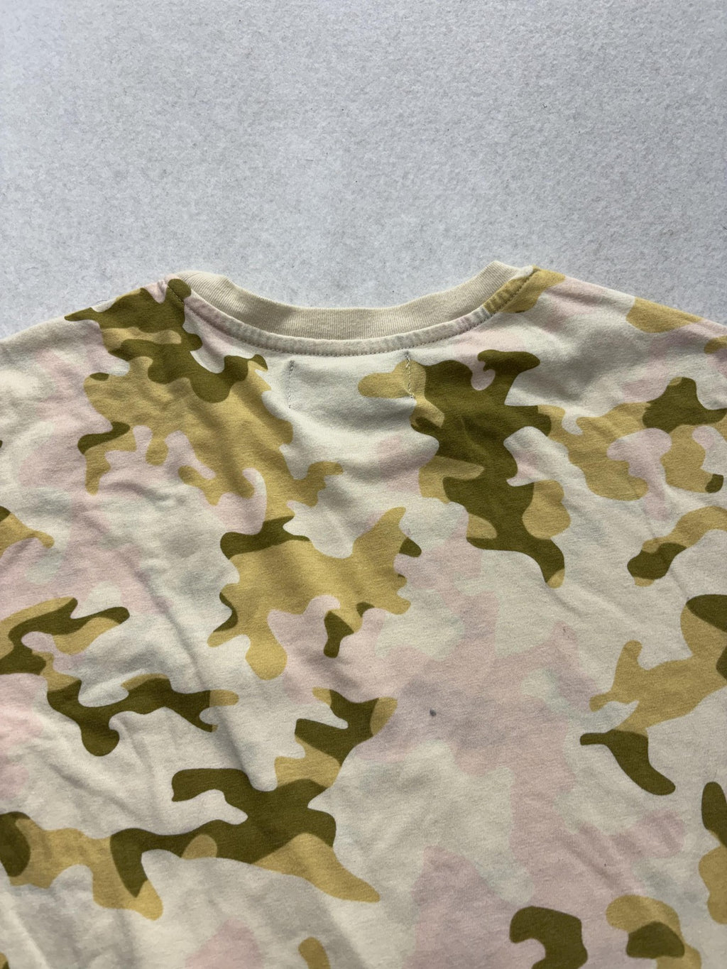 PacSun Shirt Mens Small Multicolor Camo Print Crew Neck Tee Casual Jersey Basic