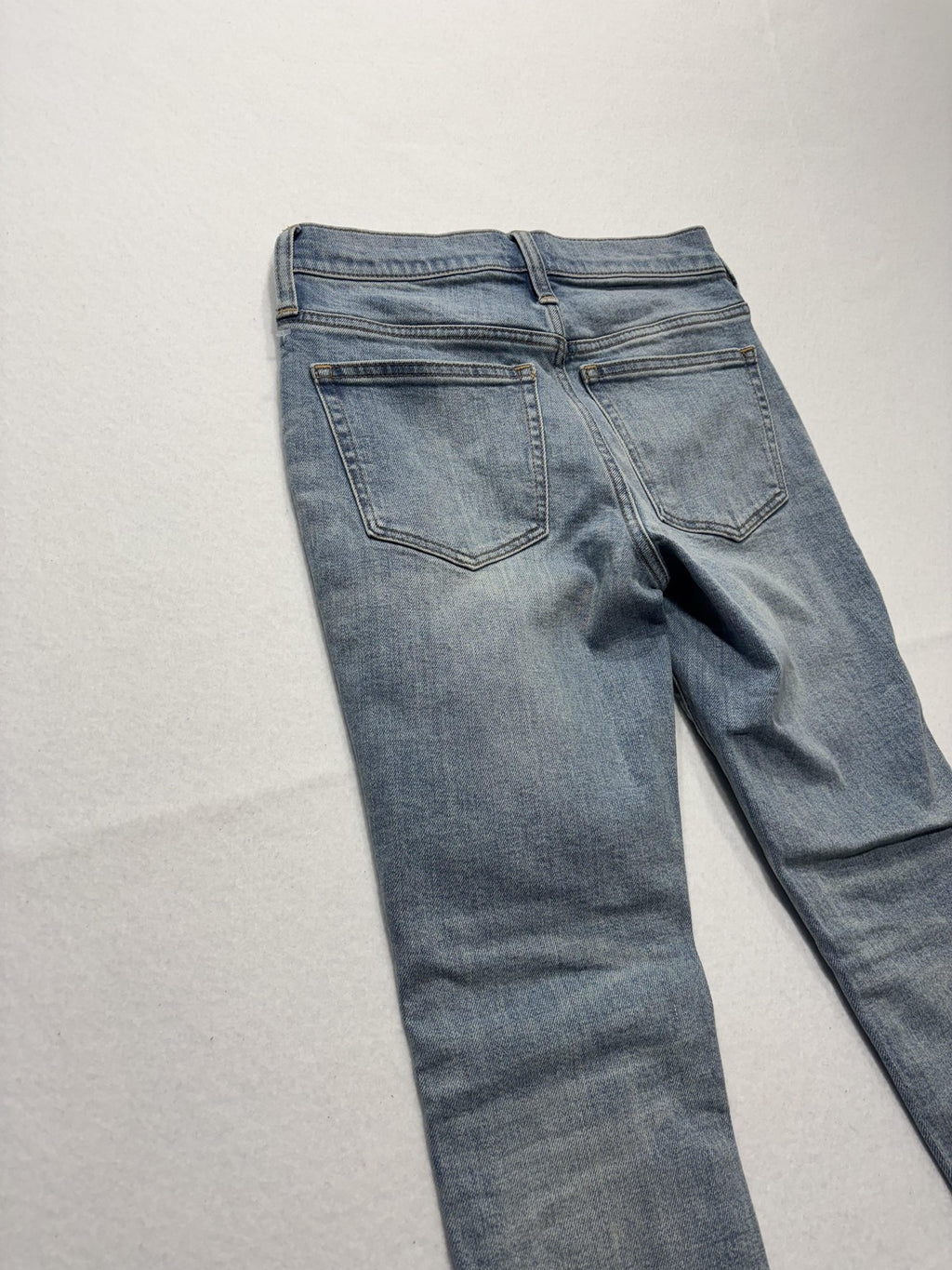 J.Crew 9" Toothpick Jeans Womens 24 Blue Medium Wash Mid Rise Skinny Stretch