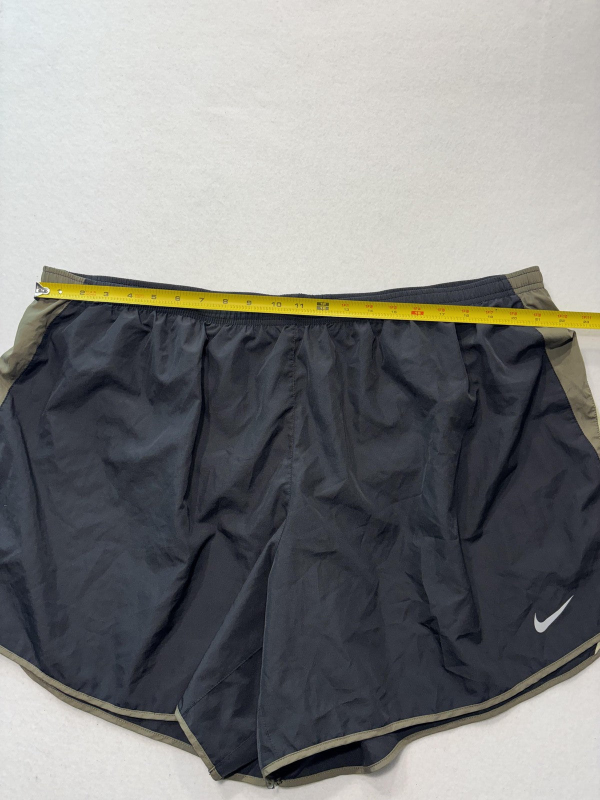 Nike Shorts Mens Big 3XL Black Dri-FIT 4" Inseam Running Lightweight Athletic