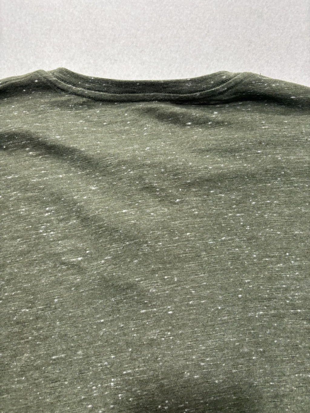 Lucky Brand Shirt Mens XL Green Slub Henley Short Sleeve Lightweight Jersey Tee
