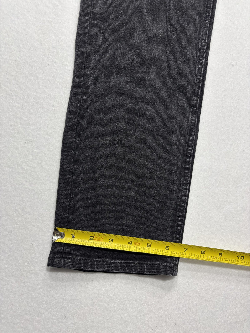 Everlane Uniform The Slim Jeans Mens 35x30 Gray Charcoal Wash Tapered Stretch