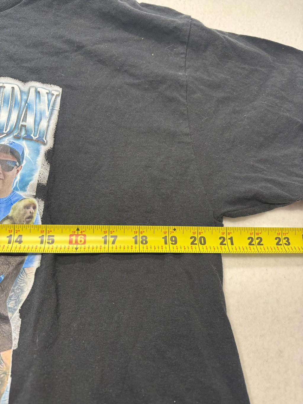 Gildan Shirt Mens XL Black Happy Birthday Coach Photo Collage Graphic Tee