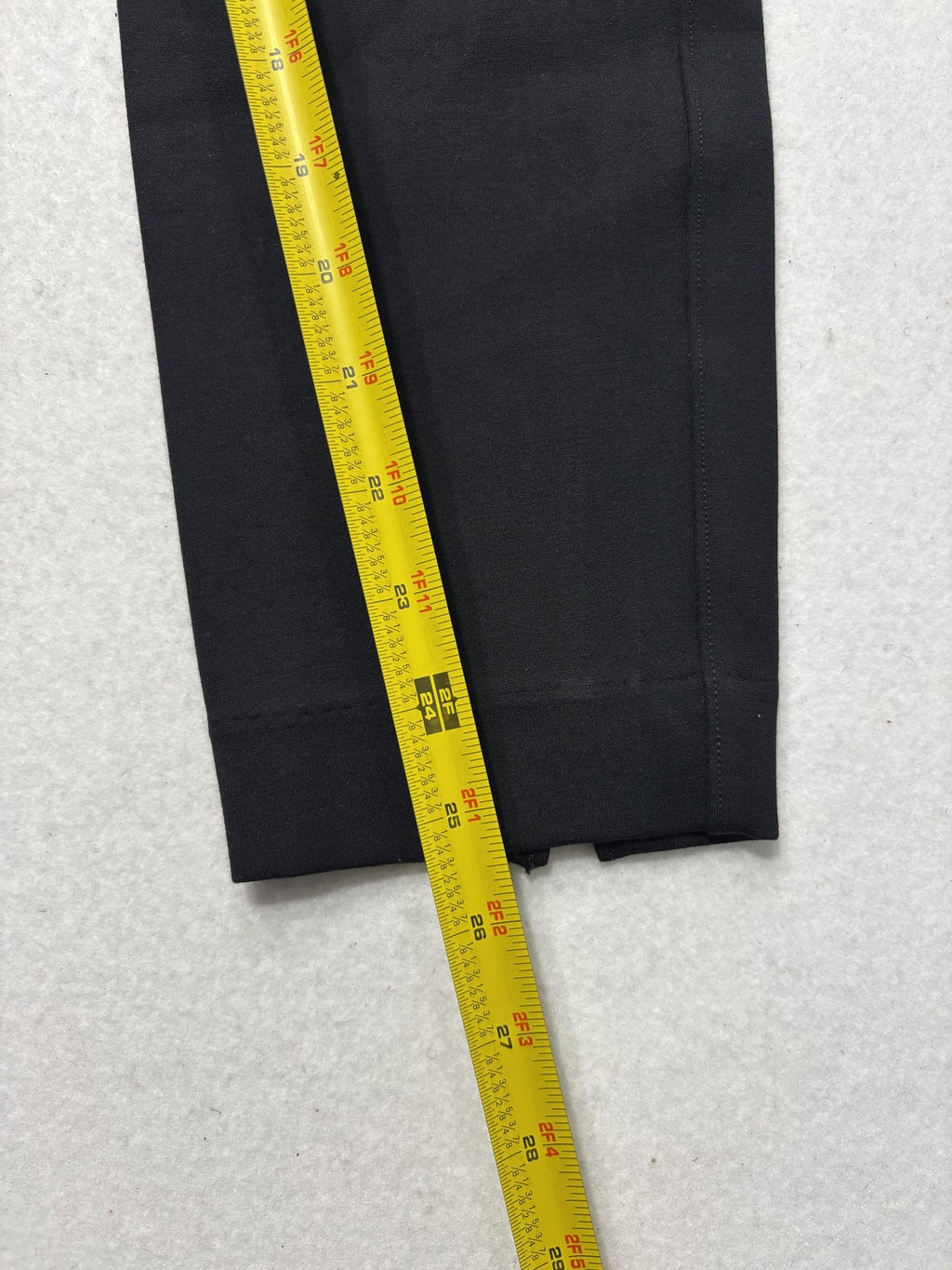 Spanx Dress Pants Womens Large Black Ponte Skinny Pull On Shaping Ankle Work