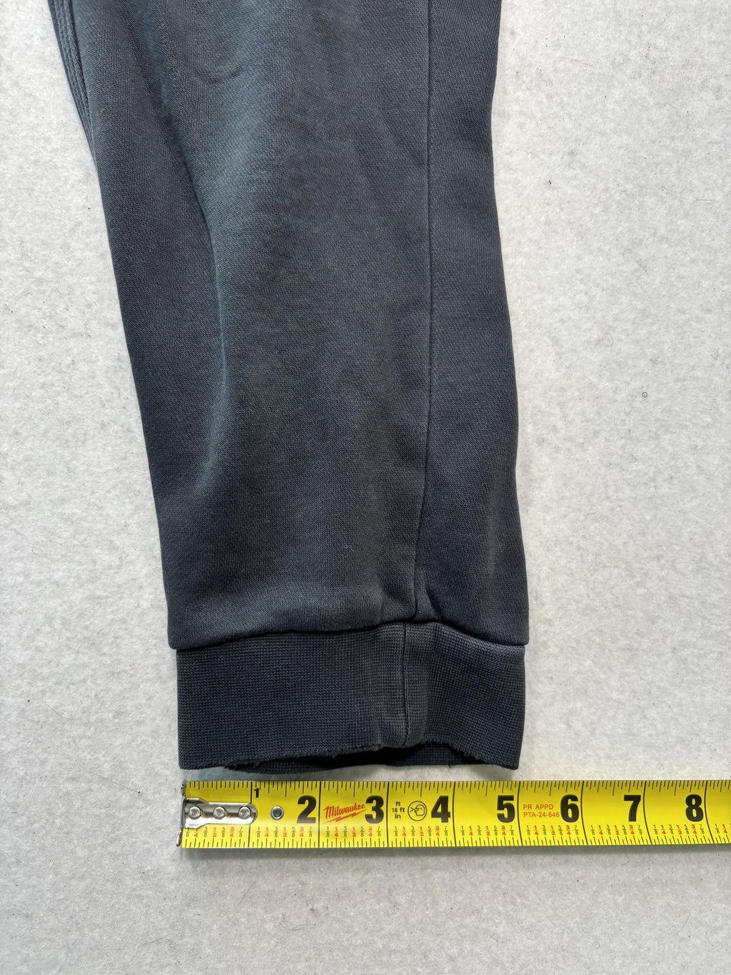 Nike Jogger Pants Mens Large Gray Fleece Elastic Waist Tapered Athletic Pockets