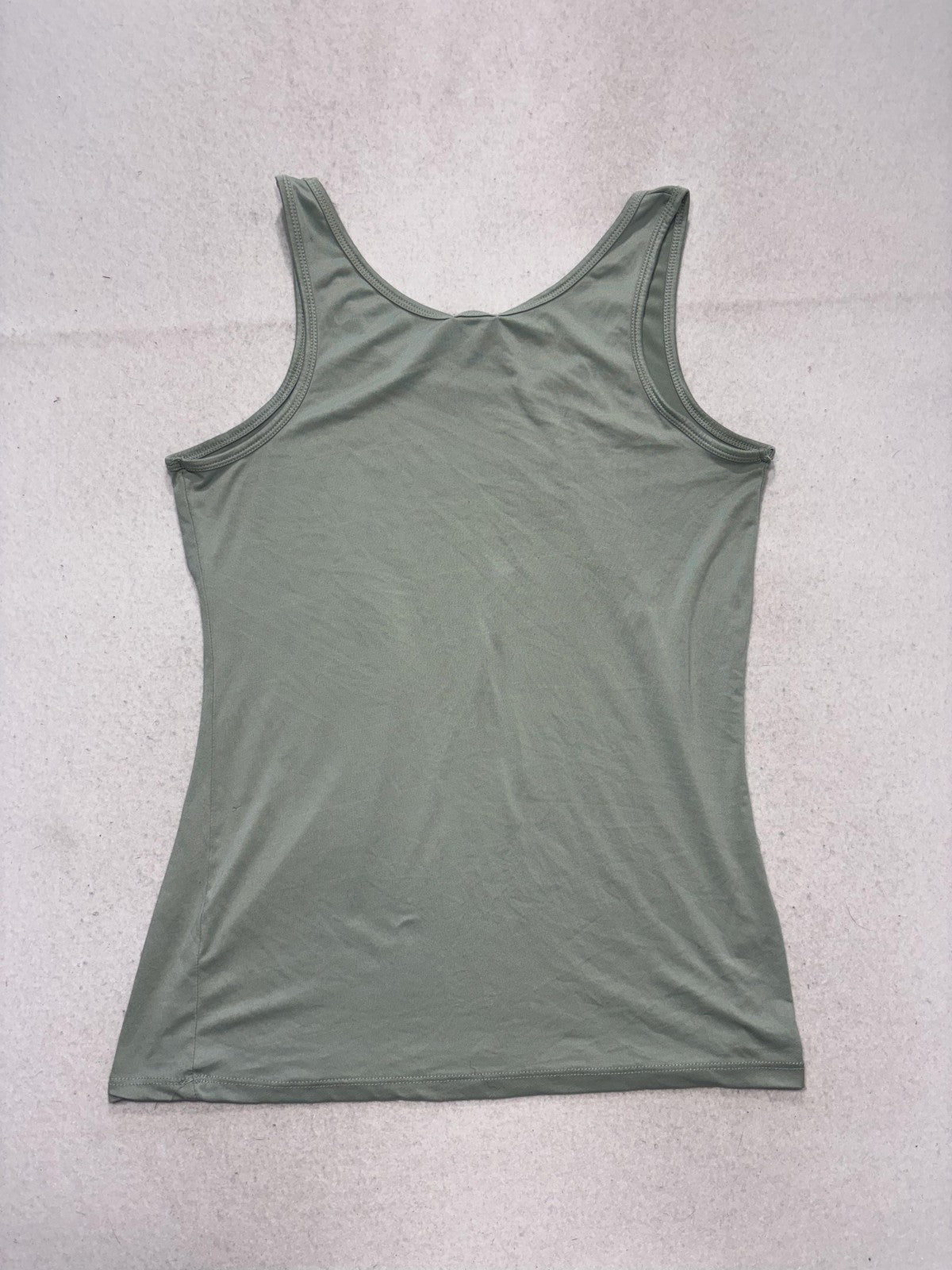 Rue21 Tank Top Juniors XL Green Scoop Neck Stretch Jersey Basic Casual Summer