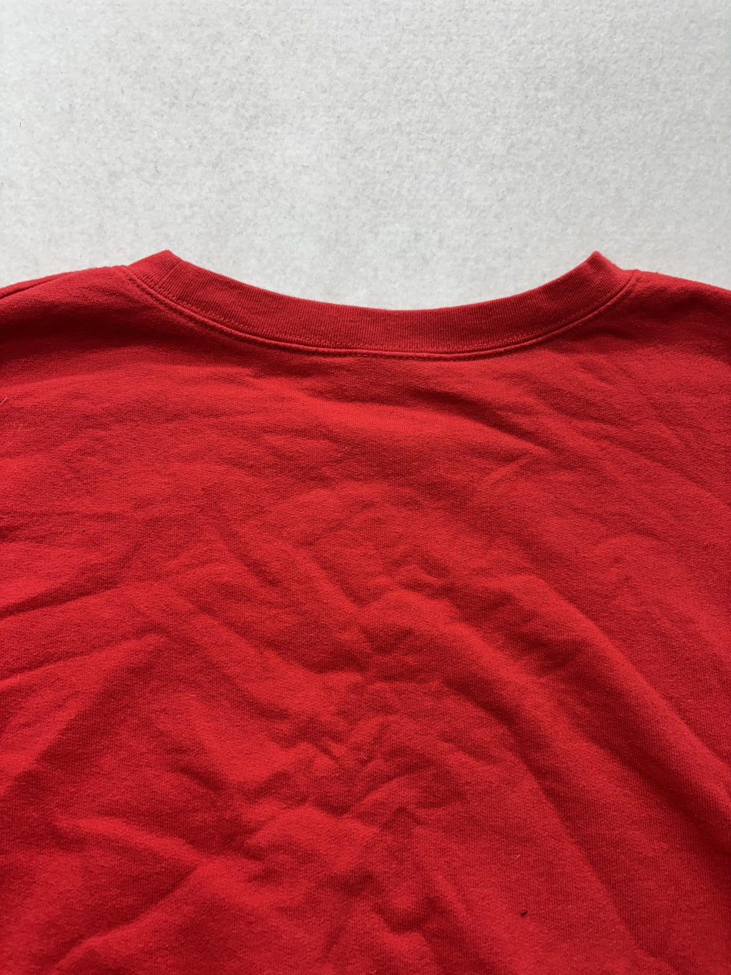 Coca-Cola Sweatshirt Unisex Kids XL Red Crew Neck Classic Logo Fleece Pullover
