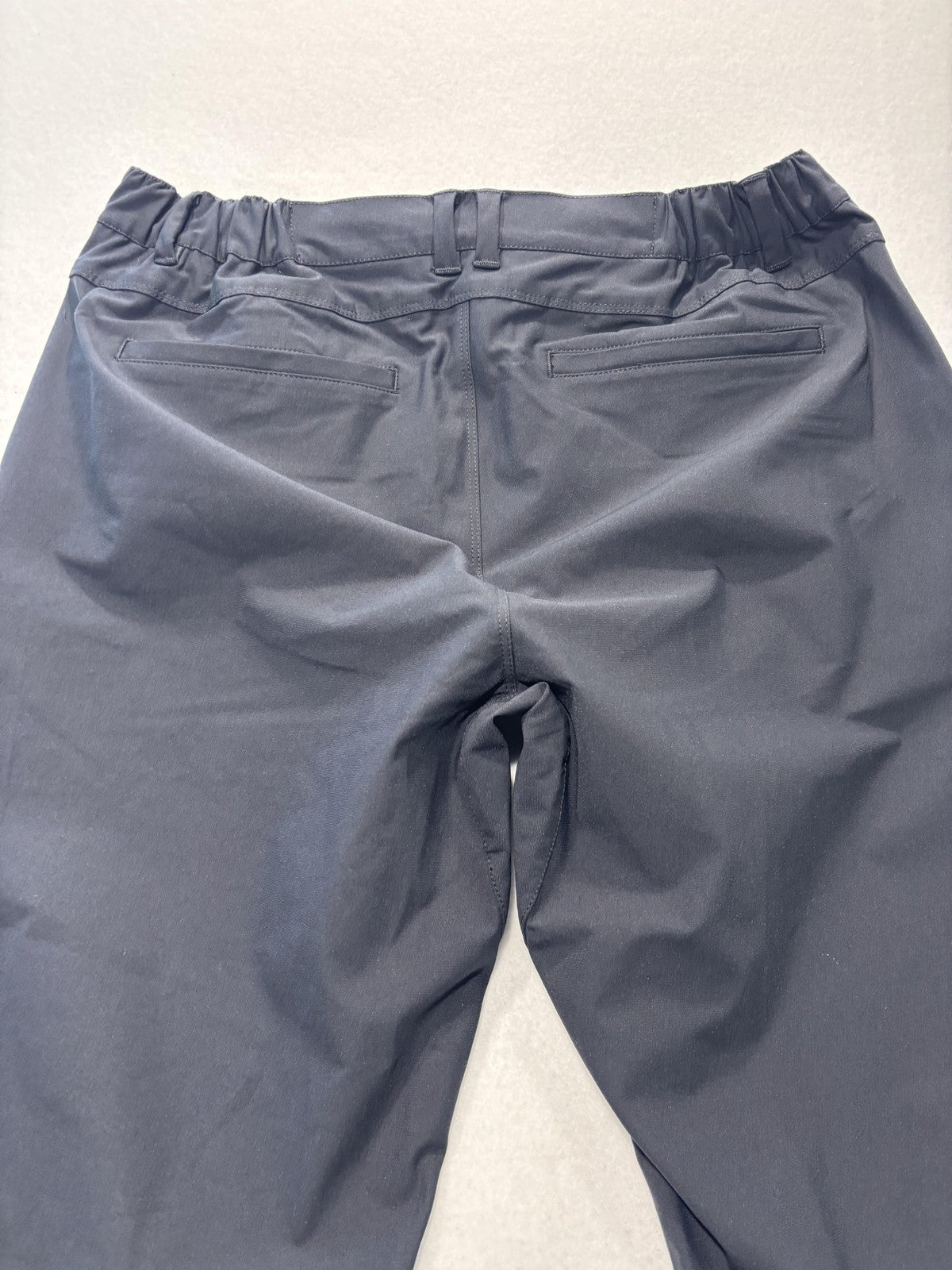 Cuts AO Jogger Pants Mens Large Black Elastic Waist Slim Tapered Stretch Casual