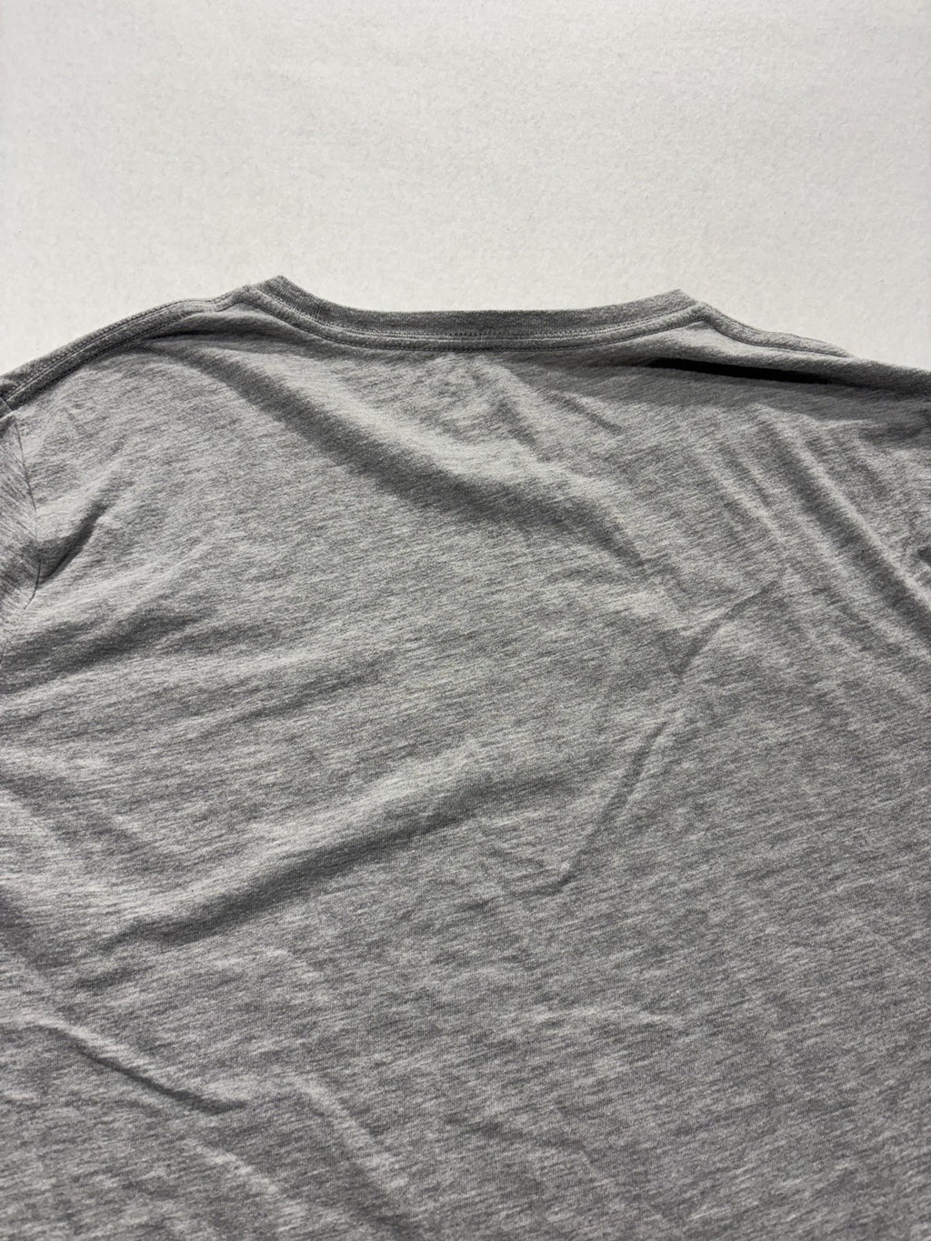 Michael Kors Shirt Mens Large Gray MK Logo Graphic Long Sleeve Crewneck Tee