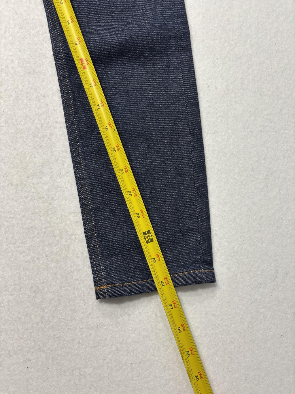 Everlane Jeans Womens 25 Ankle Blue Dark Wash High Rise Skinny Stretch 26x25.5