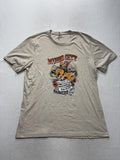 Canvas Shirt Mens XL Beige Music City Nashfest 23 Rodeo Western Graphic Tee