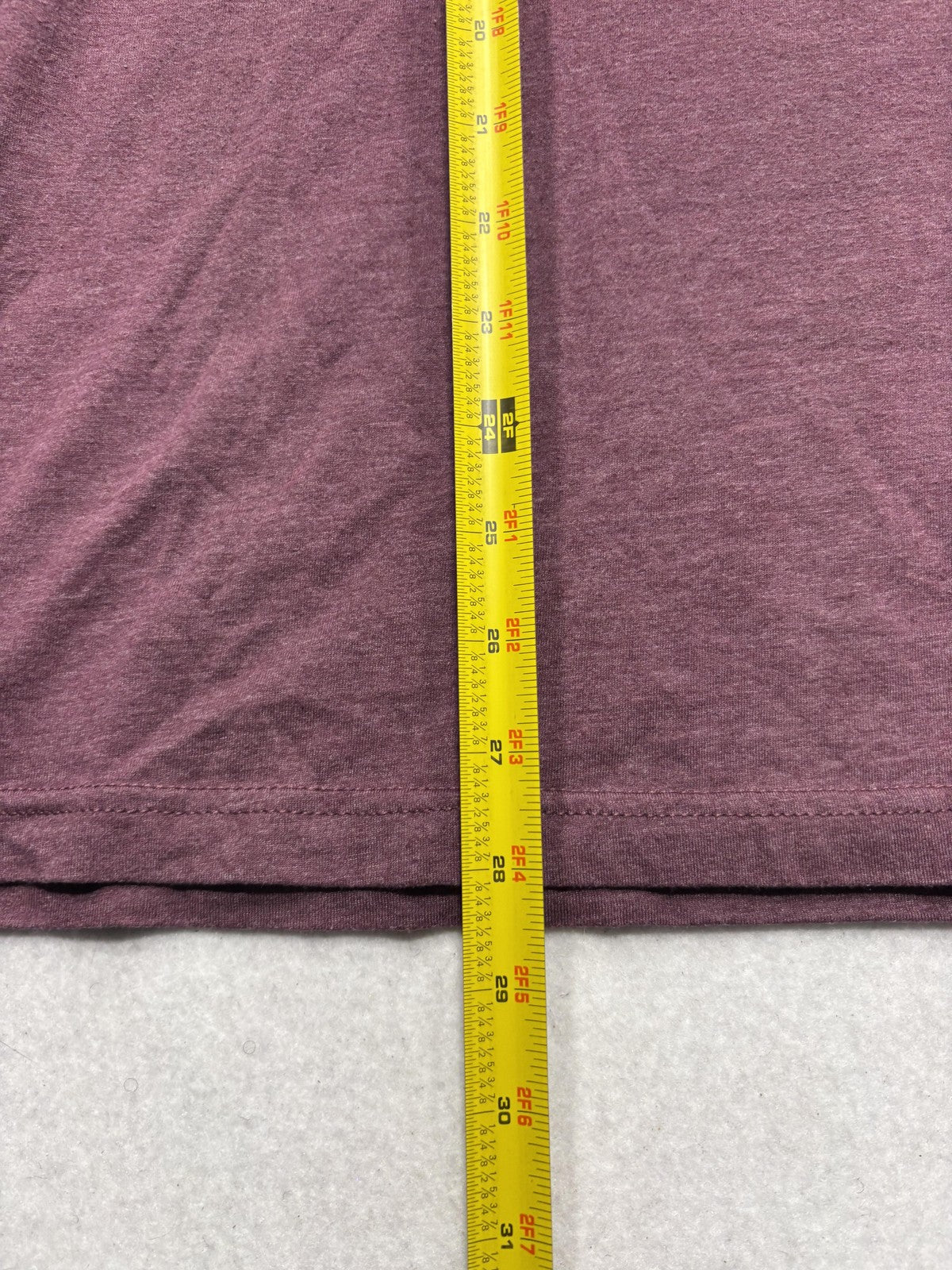 Hochatown Oklahoma Shirt Mens Large Purple Mountain Graphic Double Sided Tee