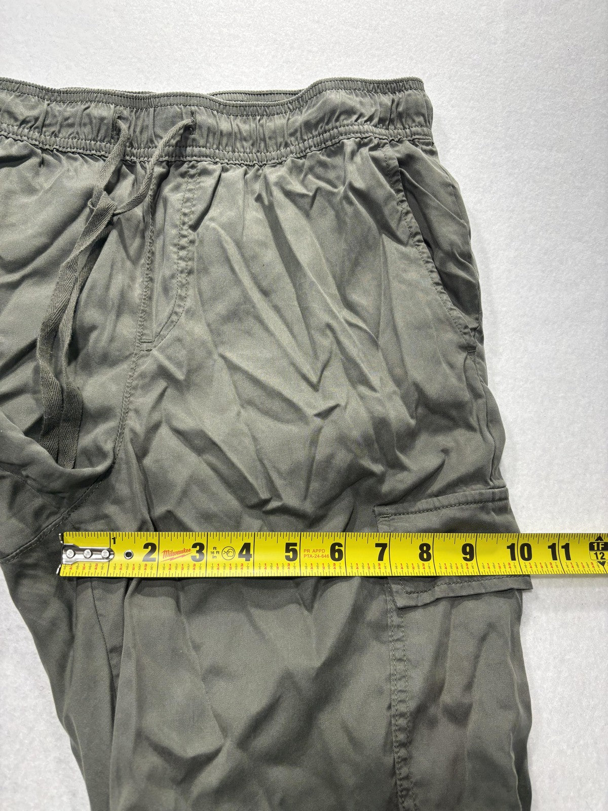 Sanctuary Cargo Pants Womens M Green Lyocell Twill Straight Leg XP9159E1