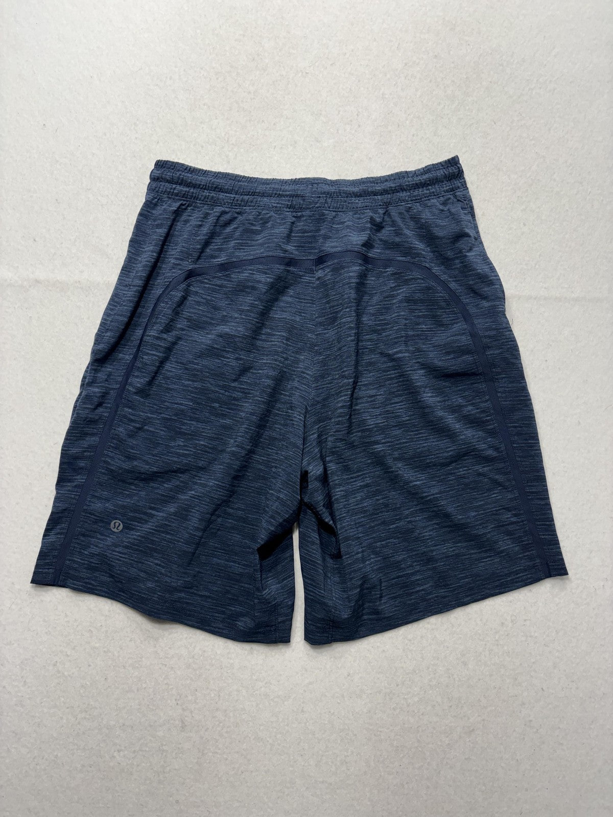 Lululemon Shorts Mens Medium Blue 9" Inseam Running Lined Athletic Training