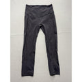 Lululemon Leggings Womens 6 Gray High Rise Cropped 23.5" Inseam Pocket Stretch