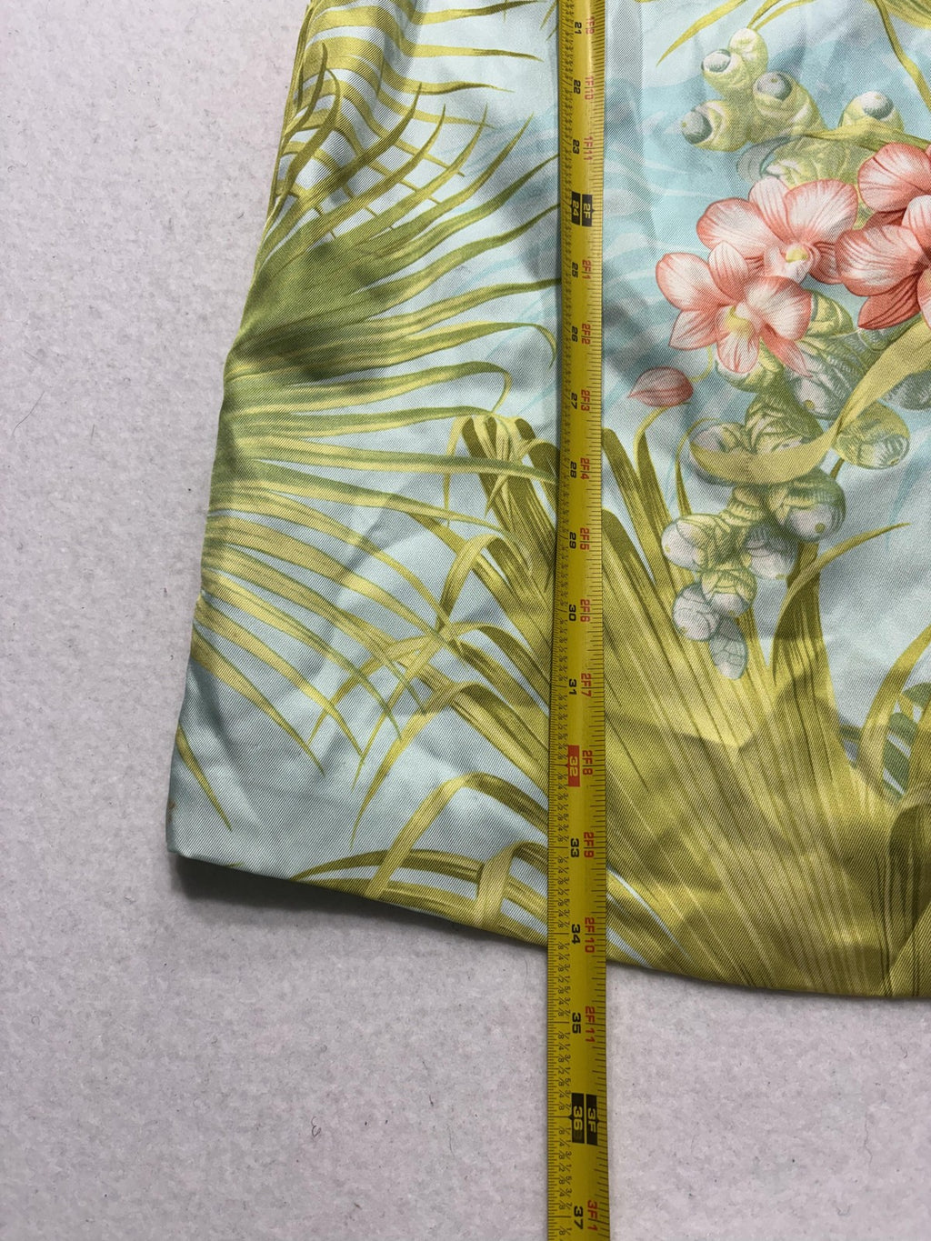 Tommy Bahama Dress Womens 6 Green Blue Silk Floral Sweetheart Sundress Strappy