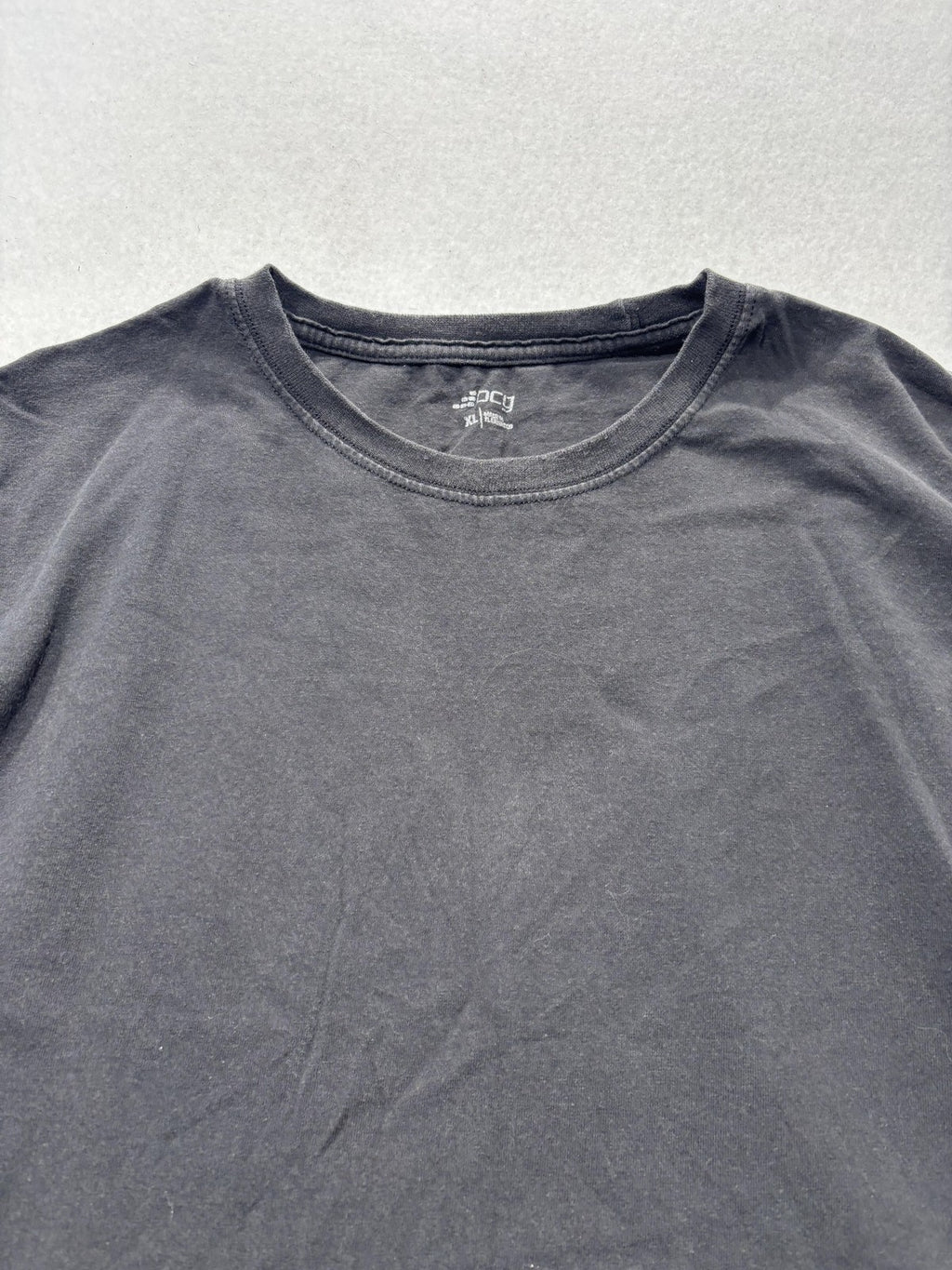 BCG Shirt Mens XL Black Crew Neck Short Sleeve Basic Tee Cotton Casual Jersey