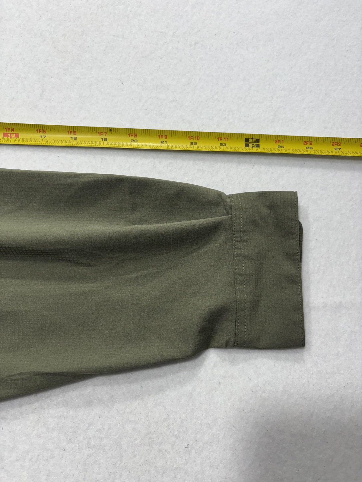 Columbia Omni-Shade Shirt Mens XL Green Long Sleeve Fishing Button Up Outdoor