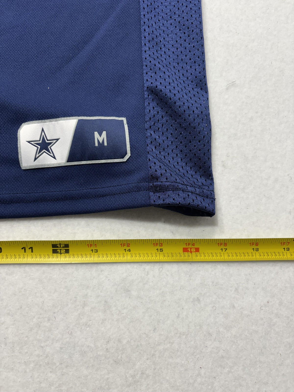 Dallas Cowboys Jersey Boys Medium Blue NFL Football Authentic Elliott 21