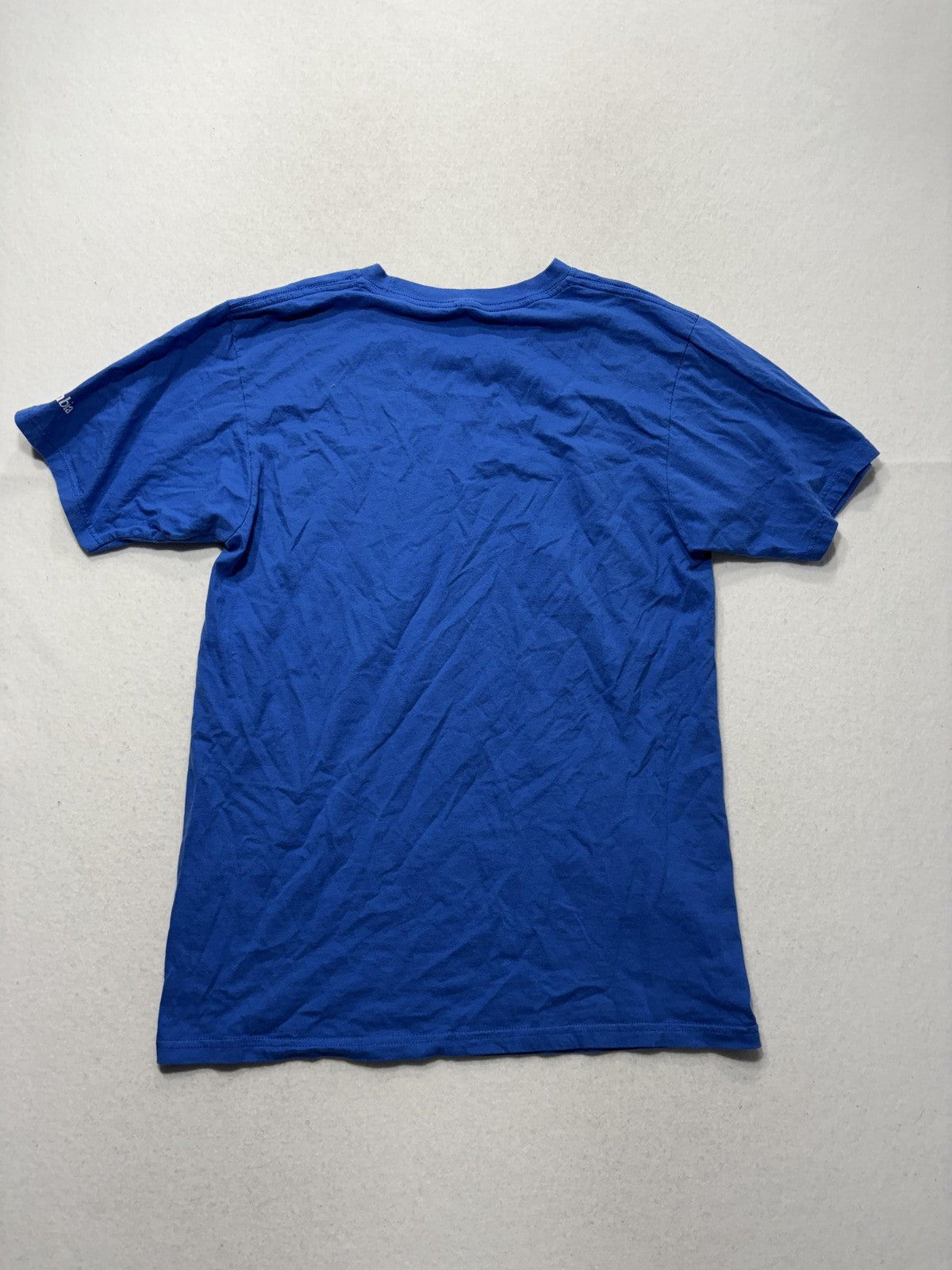 Columbia Shirt Mens Medium Blue Established 1938 Graphic Tee Short Sleeve
