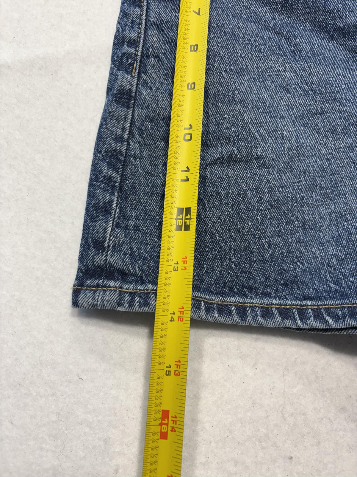 Abercrombie & Fitch Shorts Womens 28 The Dad Short High Rise Denim Curve Love