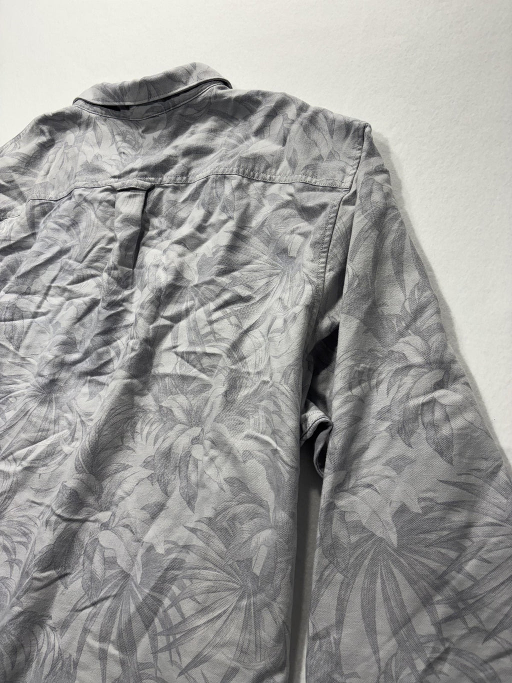 Tommy Bahama Shirt Mens 3XL Gray Canyon Beach Flannel Long Sleeve Button Up