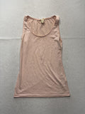 H&M Tank Top Womens M Pink Scoop Neck Basic Jersey Stretch Casual Summer Layer