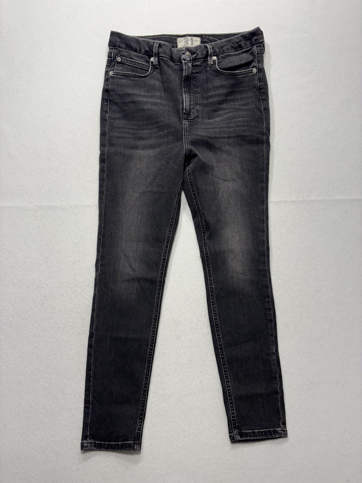 We The Free Jeans Mens 31x29 Gray Charcoal Wash Slim Skinny Denim Five Pocket