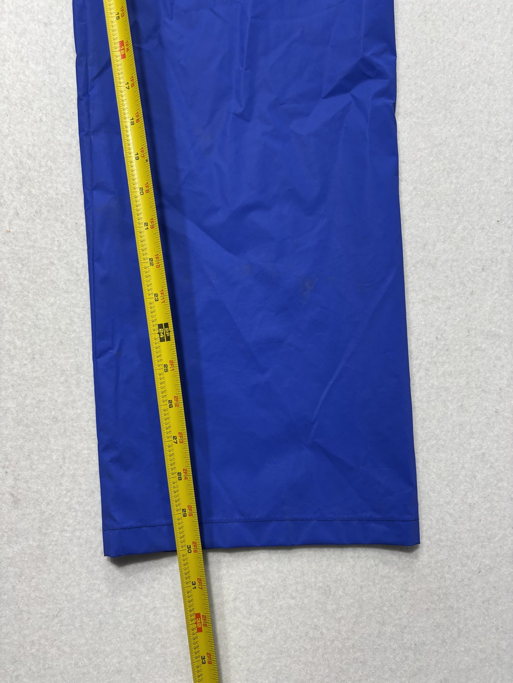 Columbia Rain Pants Mens Small Blue Elastic Waist Lined Waterproof Outdoor