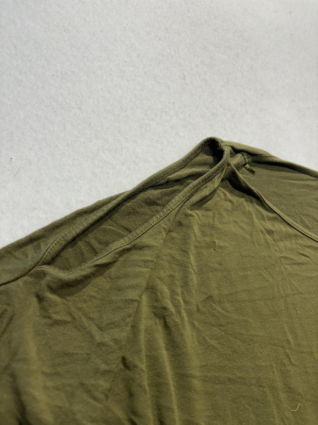 Spense Woman Shirt Womens 1X Plus Green Scoop Neck Short Sleeve Tunic Tee Casual