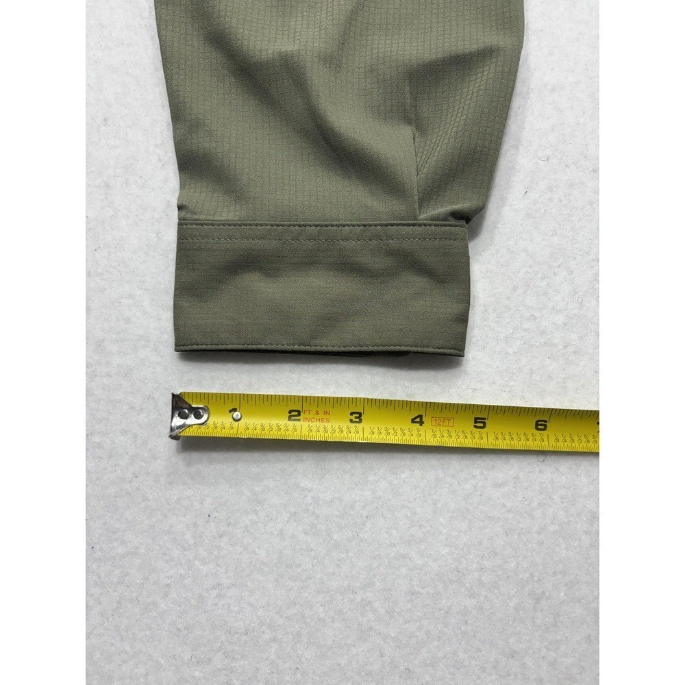 Columbia Omni-Shade Shirt Mens XL Green Long Sleeve Fishing Button Up XM2815