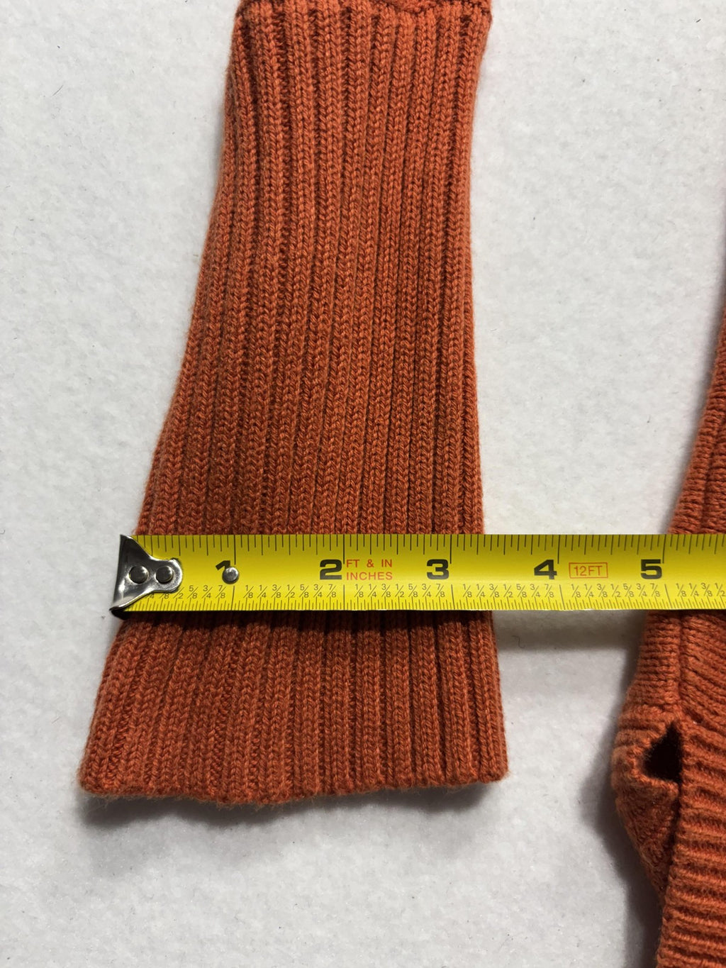 Chico's Sweater Womens 1 Orange Cowl Neck Long Sleeve Knit Relaxed Pullover
