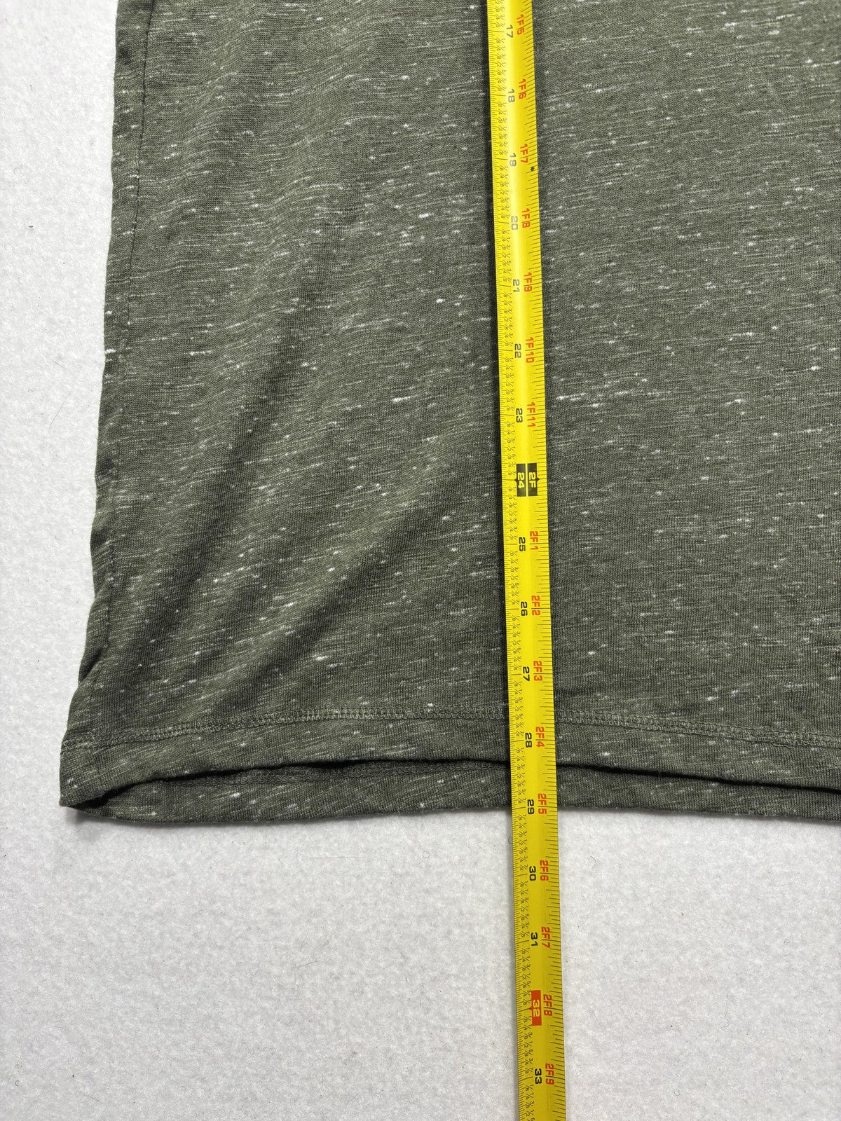 Lucky Brand Shirt Mens XL Green Slub Henley Short Sleeve Lightweight Jersey Tee