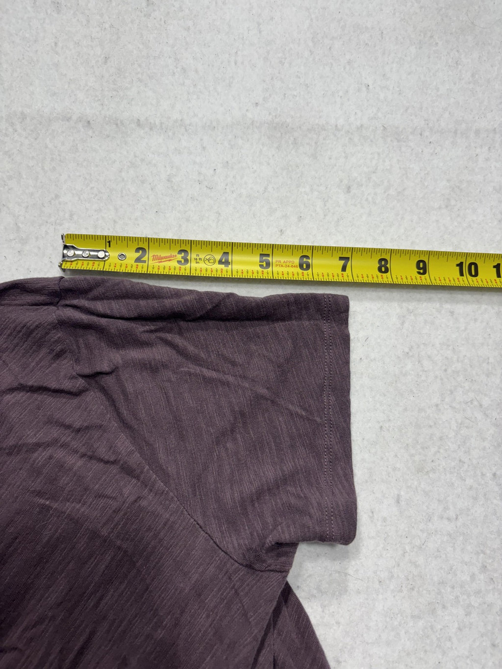 Old Navy Everywear Shirt Womens Small Purple Crew Neck Short Sleeve Tee Casual