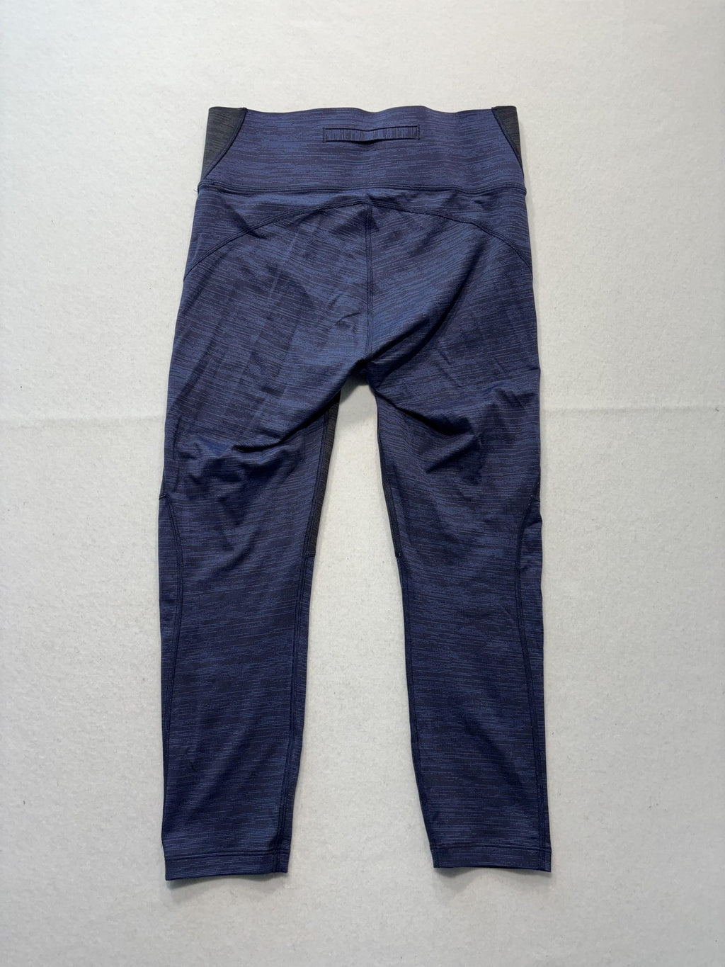Outdoor Voices Leggings Womens Medium Blue Colorblock High Rise Ankle