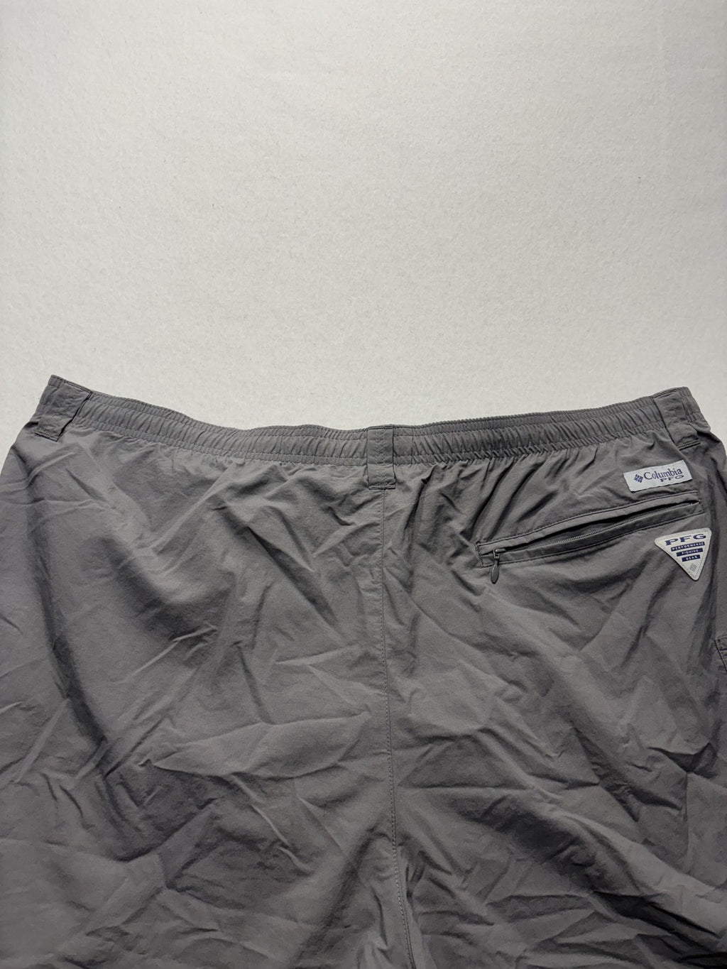Columbia PFG Omni-Shade Swim Shorts Mens Big 1X Gray Fishing Quick Dry Lined