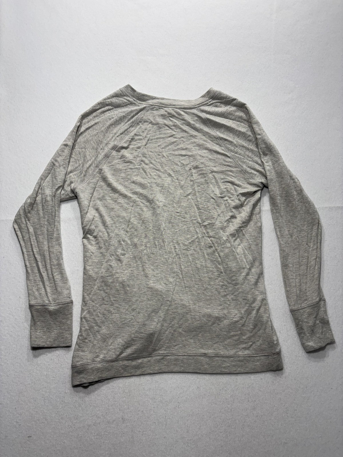 Philosophy Republic Clothing Top Womens Large Gray Long Sleeve Asymmetrical Hem