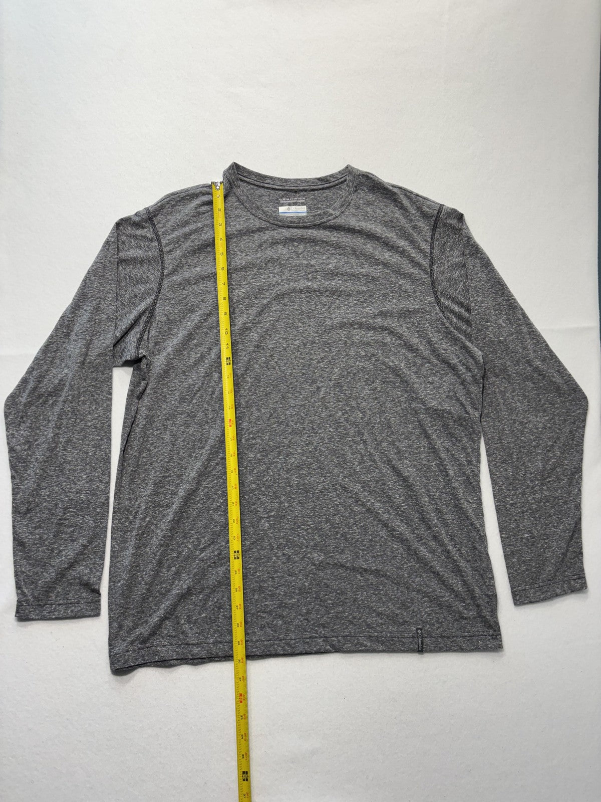 Columbia Omni-Wick Shirt Mens XL Gray Palmetto Pines Long Sleeve Tee Lightweight