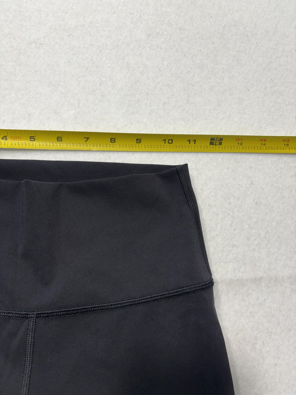 Lululemon Leggings Womens 4 Black High Rise 23" Inseam Cropped Yoga Stretch