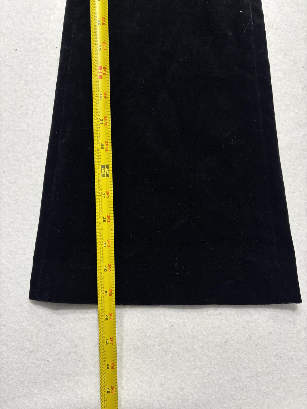 Theory Dress Pants Womens 8 Black Stretch Velvet Caroleena Flare Leg Pockets