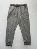 Nike Jogger Pants Mens Large Gray Fleece Elastic Waist Tapered Athletic Pockets