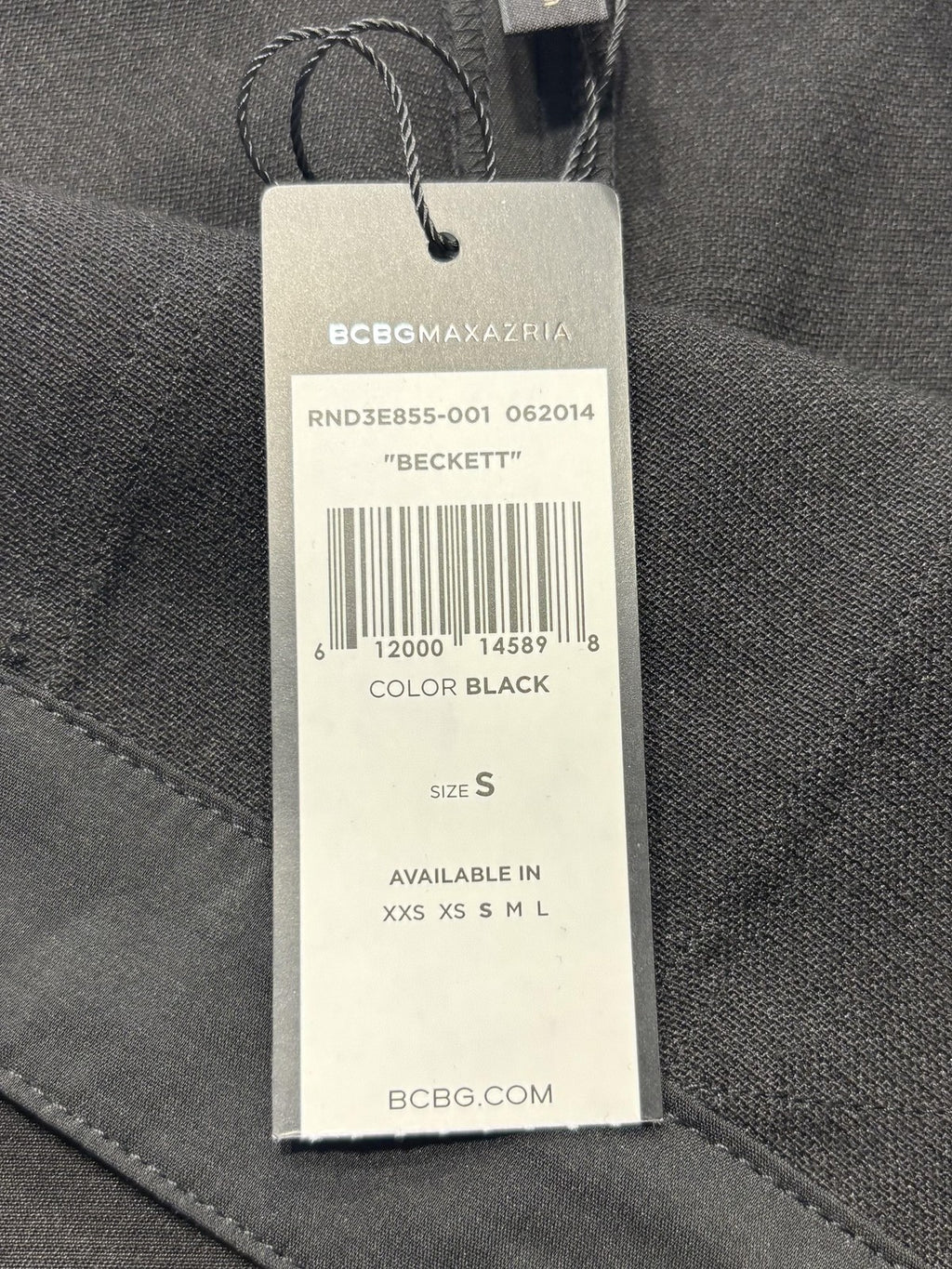 BCBGMAXAZRIA Skirt Womens Small Black Wrap Asymmetric Layered Mini Beckett Zip