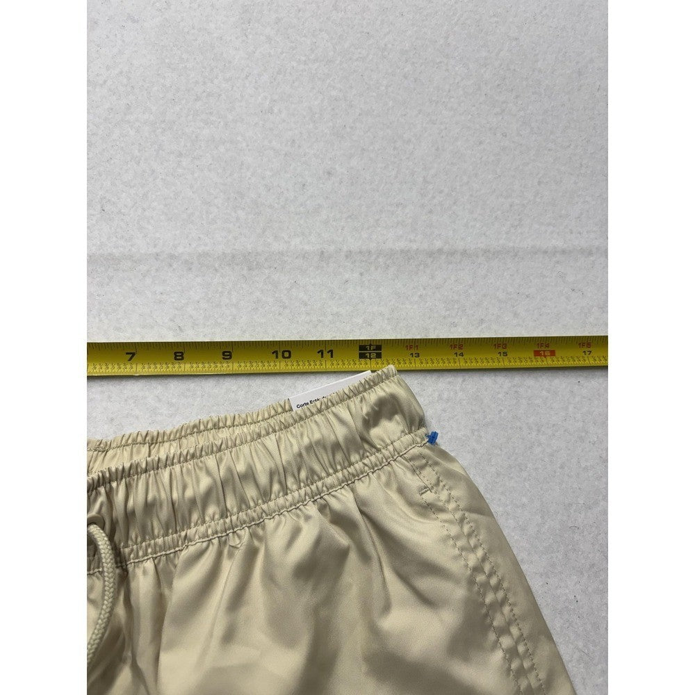 Nike Swim Shorts Mens Small Beige Standard Fit Above Knee Lined FN3307-229