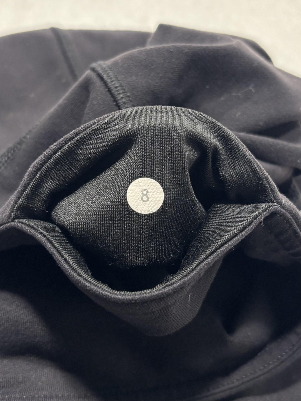 Lululemon Leggings Womens 8 Black 21" Inseam Capri Yoga Stretch Athletic Pants