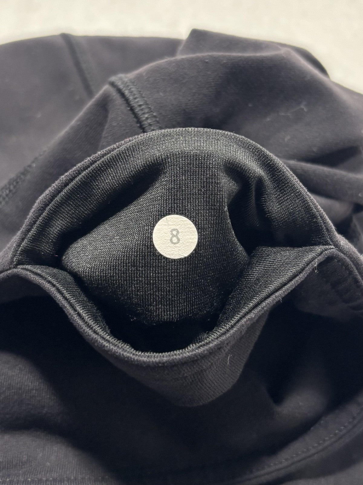 Lululemon Leggings Womens 8 Black 21" Inseam Capri Yoga Stretch Athletic Pants