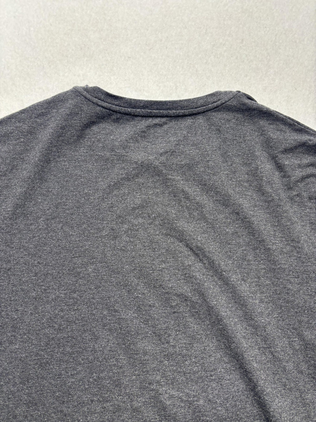 Columbia Shirt Mens Large Gray Stretch Crew Neck Short Sleeve Logo Tee Casual