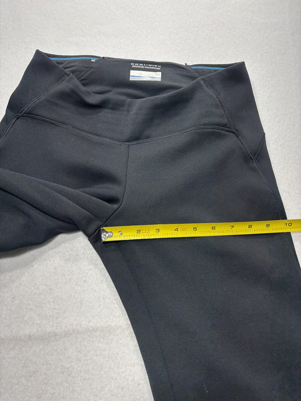 Columbia Leggings Womens Small Black Omni-Wick Bootcut Stretch Athletic Pants