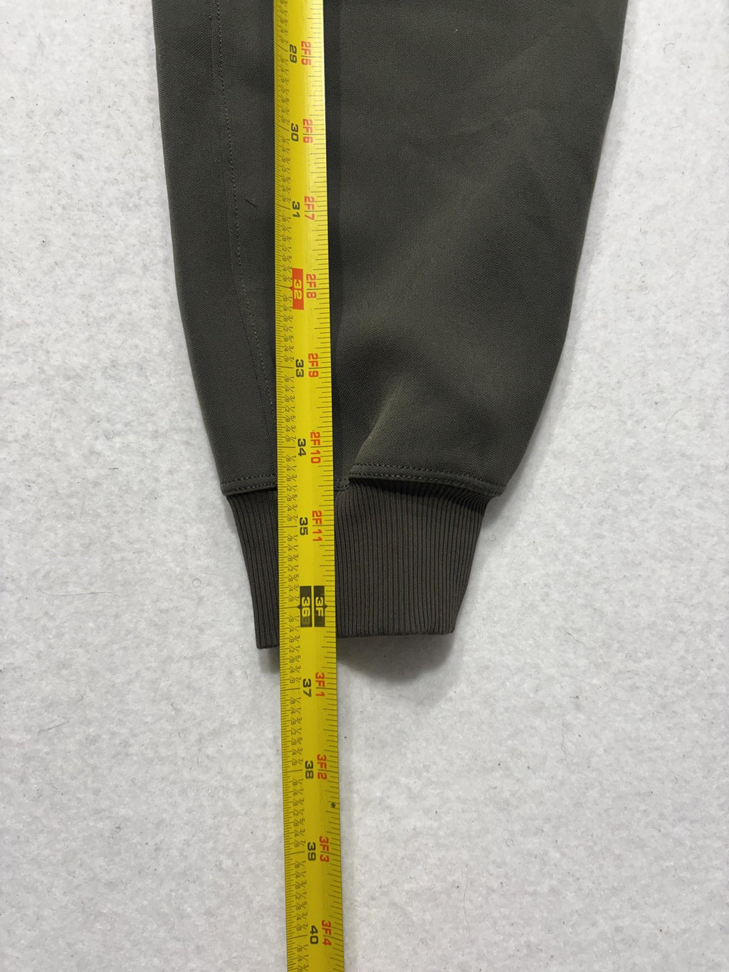 Lululemon Jogger Pants Womens 8 Green Elastic Waist Woven Cuffed Ankle Pockets