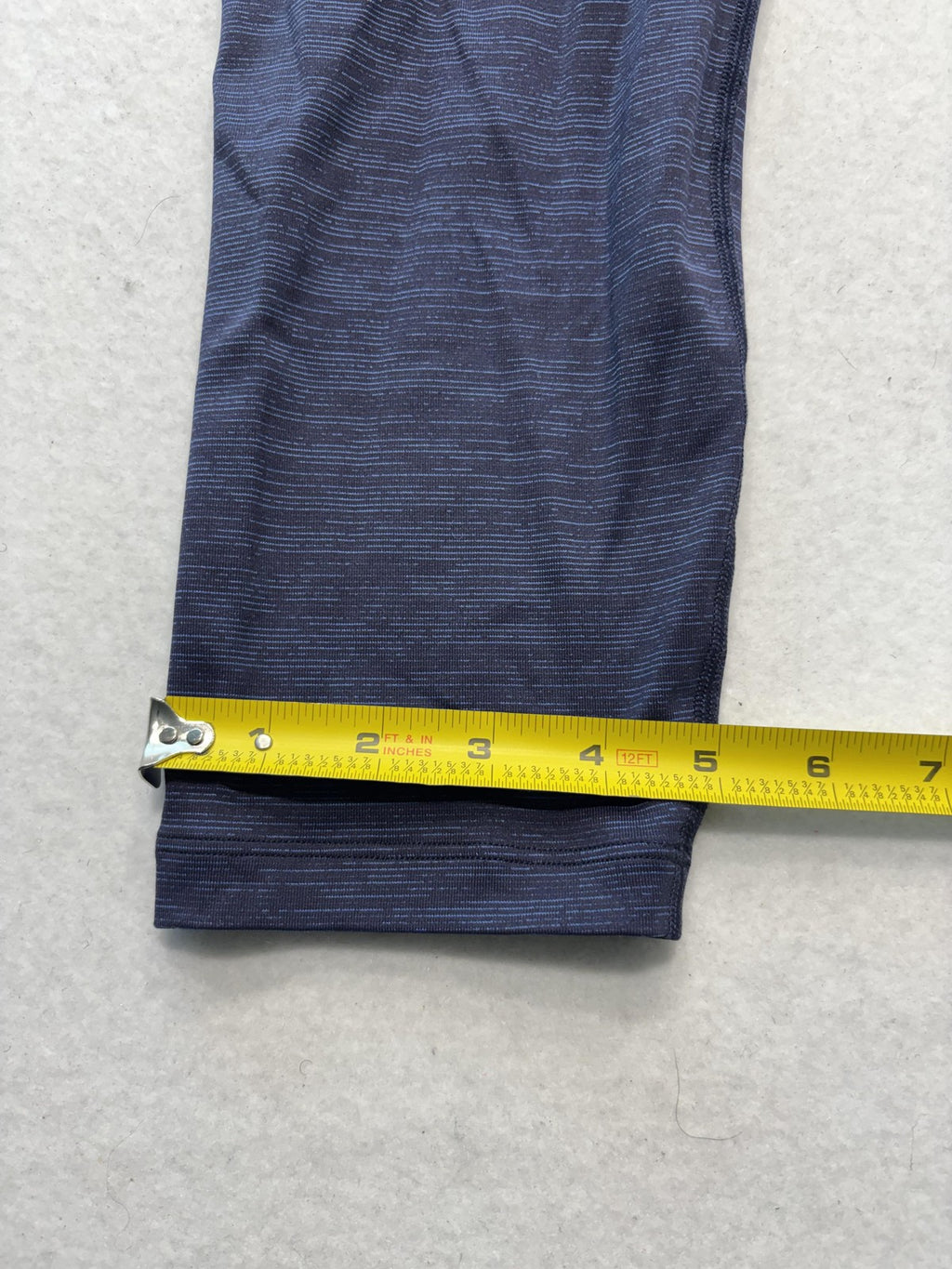 Outdoor Voices Leggings Womens Medium Blue Colorblock High Rise Ankle